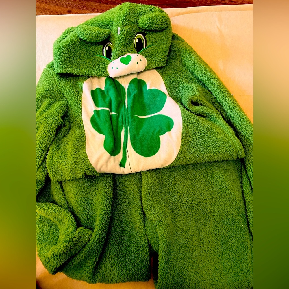 All in one Care Bear pajamas
